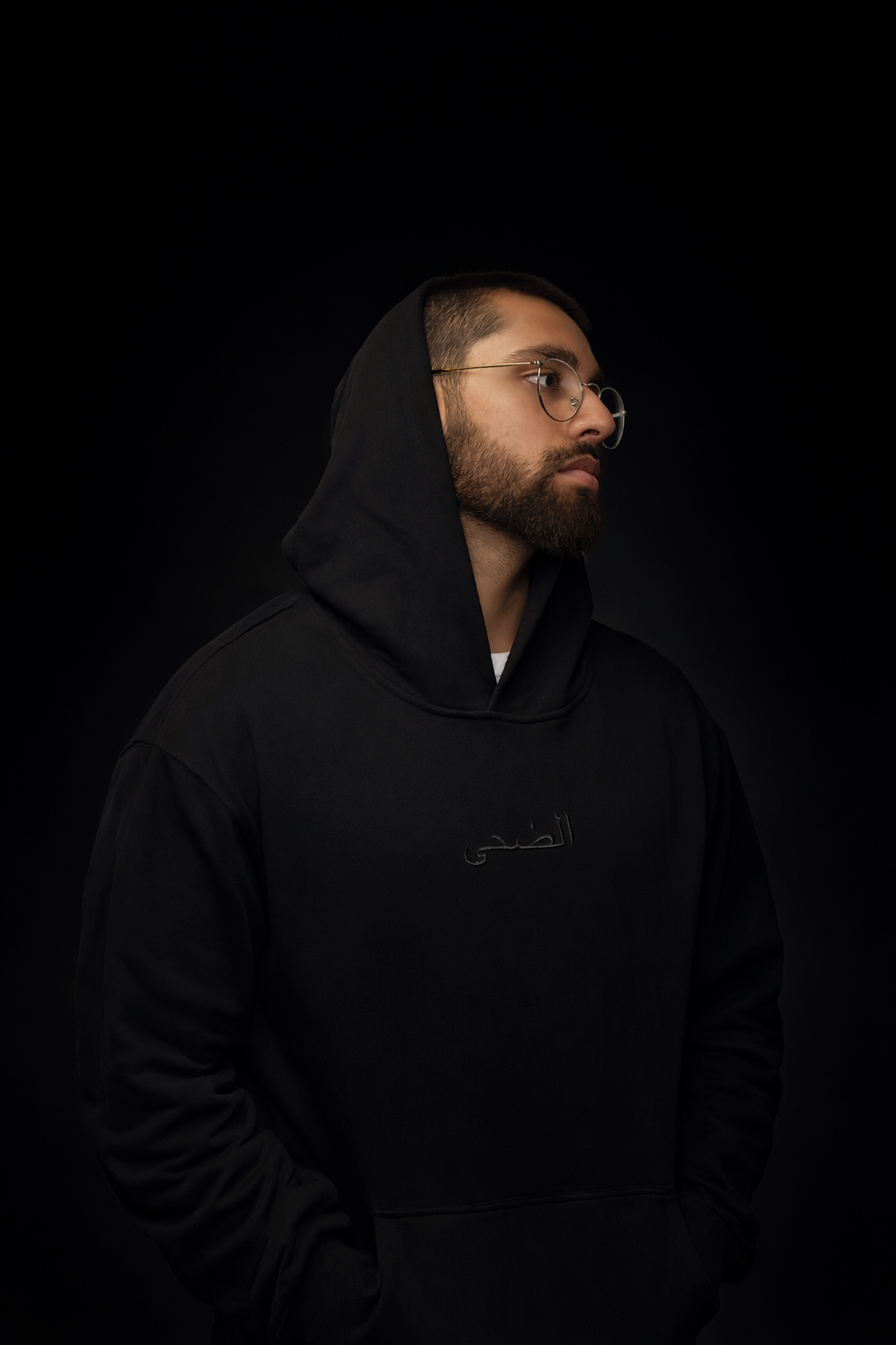 Oversized Arabic Calligraphy Hoodie - LIMITED FIRST DROP